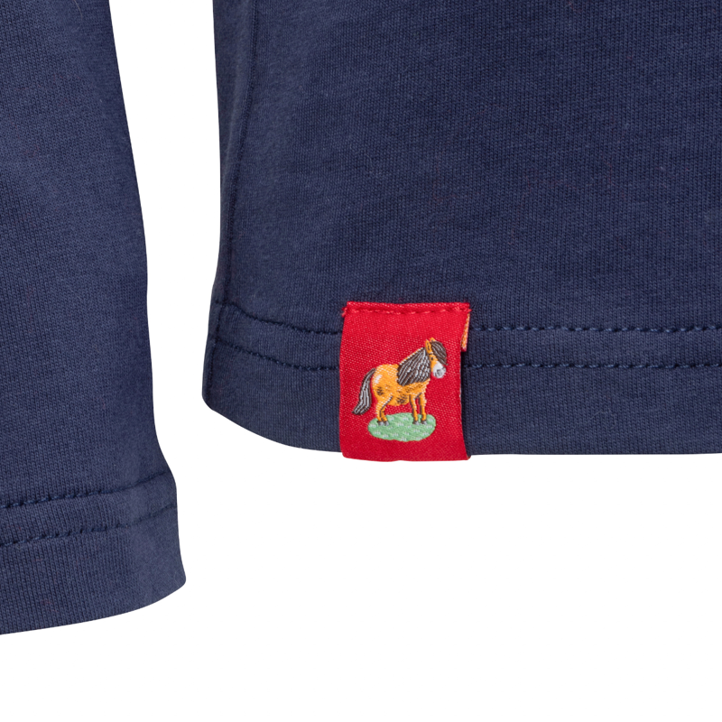 Shires Winnie and Me Long Sleeve Top - Navy-4