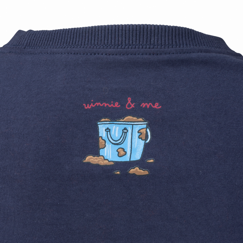 Shires Winnie and Me Long Sleeve Top - Navy-3