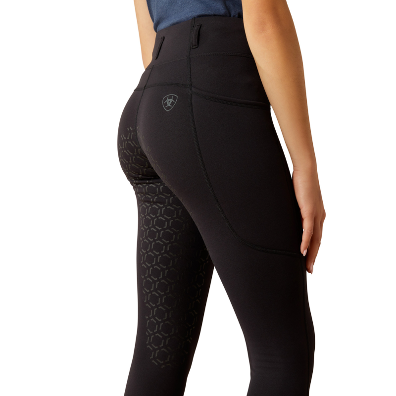 Ariat Youth Venture 2.0 Thermal Full Seat Tight - Black-4
