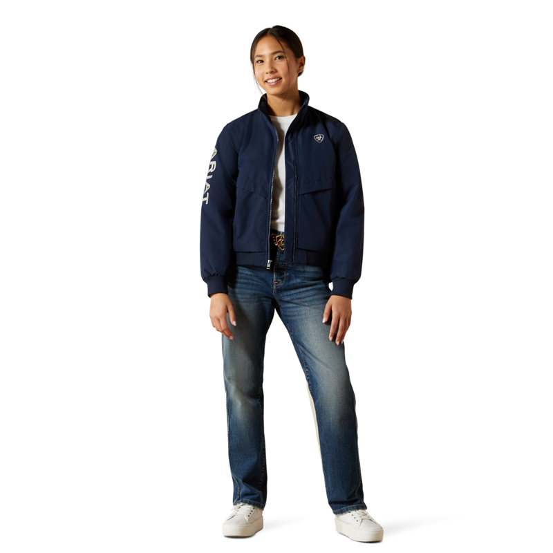 Ariat Youth Stable 2.0 Insulated Jacket - Navy-4