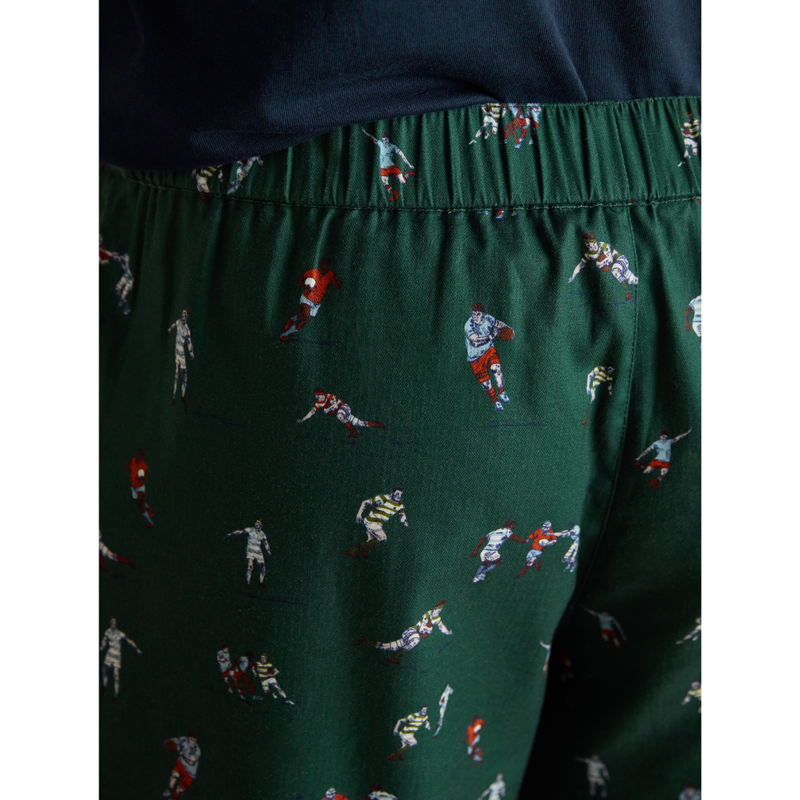 Joules Men's Dozer Pyjama Bottoms - Green-6