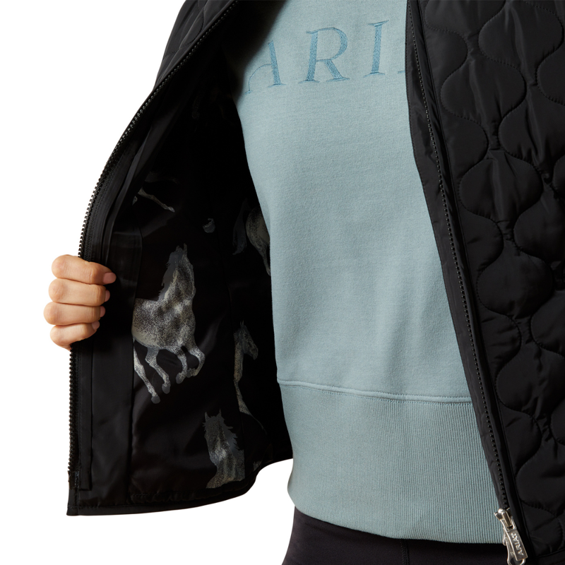 Ariat Women's Ashley 2.0 Insulated Vest - Black-3