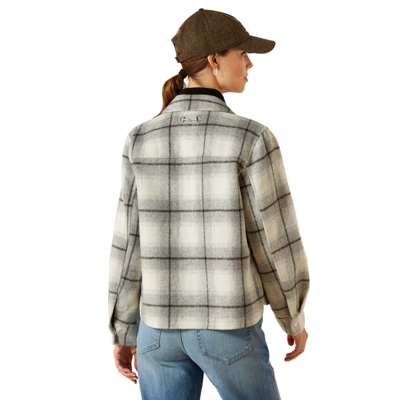 Ariat Women's Warrington Jacket - Grey Plaid-1