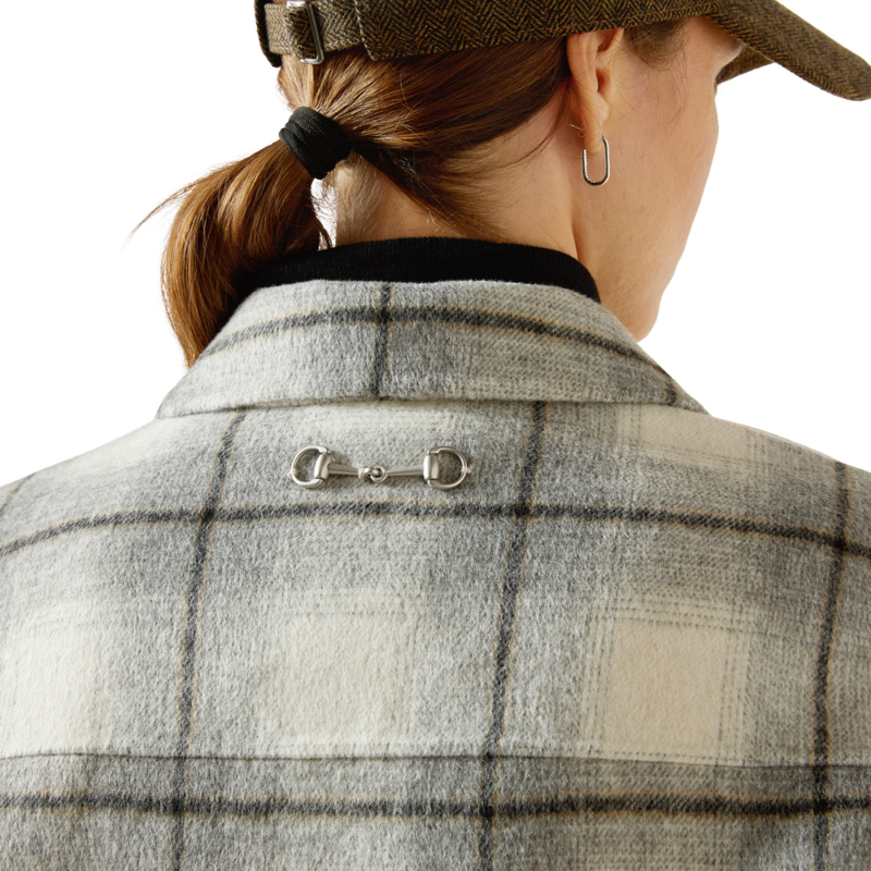 Ariat Women's Warrington Jacket - Grey Plaid-3