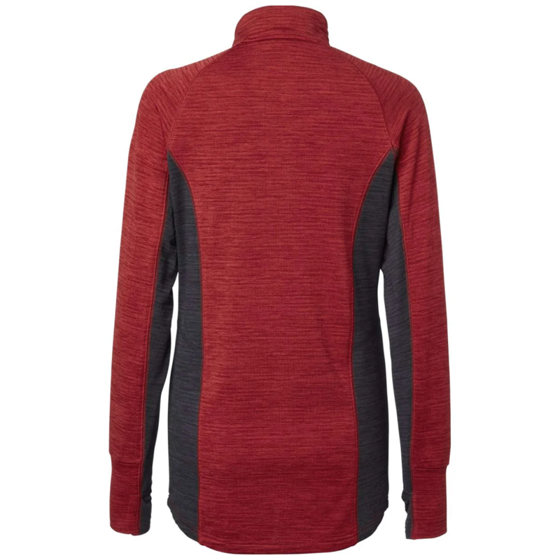 Mountain Horse Ladies Bella Tech Fleece - Red-1