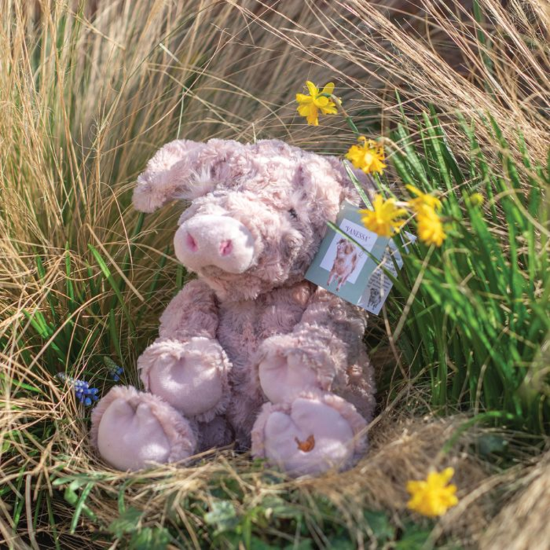 Wrendale Designs 'Vanessa' Large Plush Pig-1