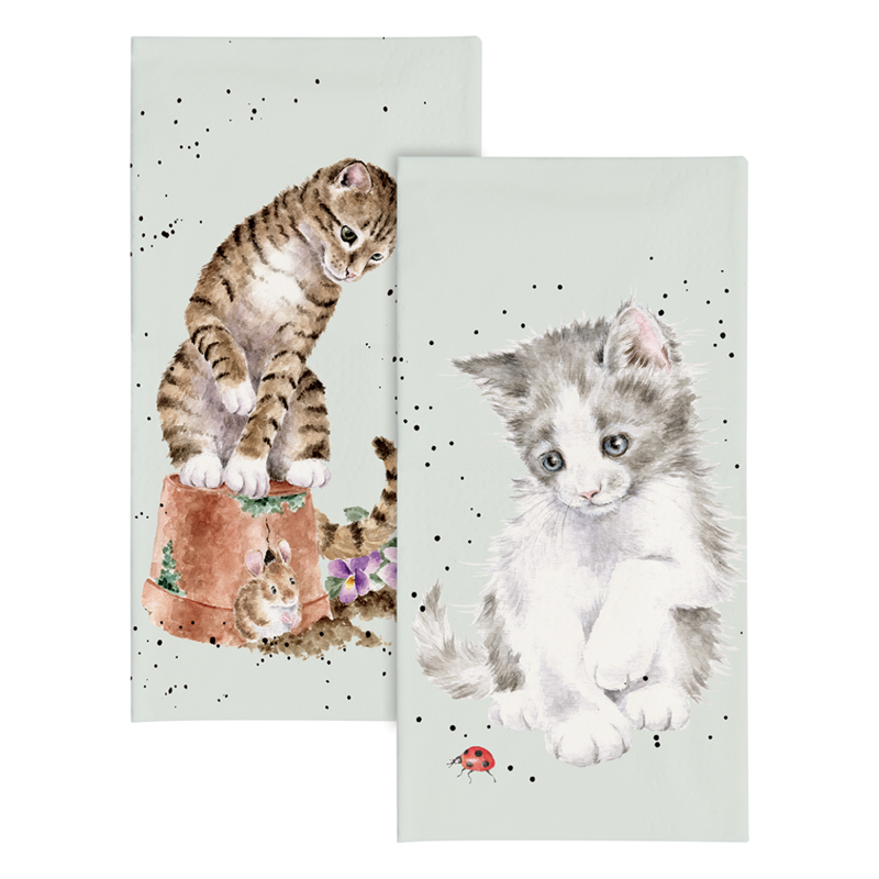Wrendale Designs 'Ladybird' Cat Pocket Tissues