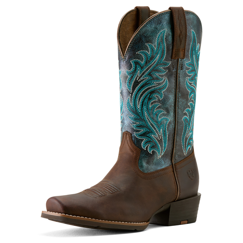 Ariat Women's Round Up Narrow Cutter Toe Western Boot - Standard - Sassy Brown
