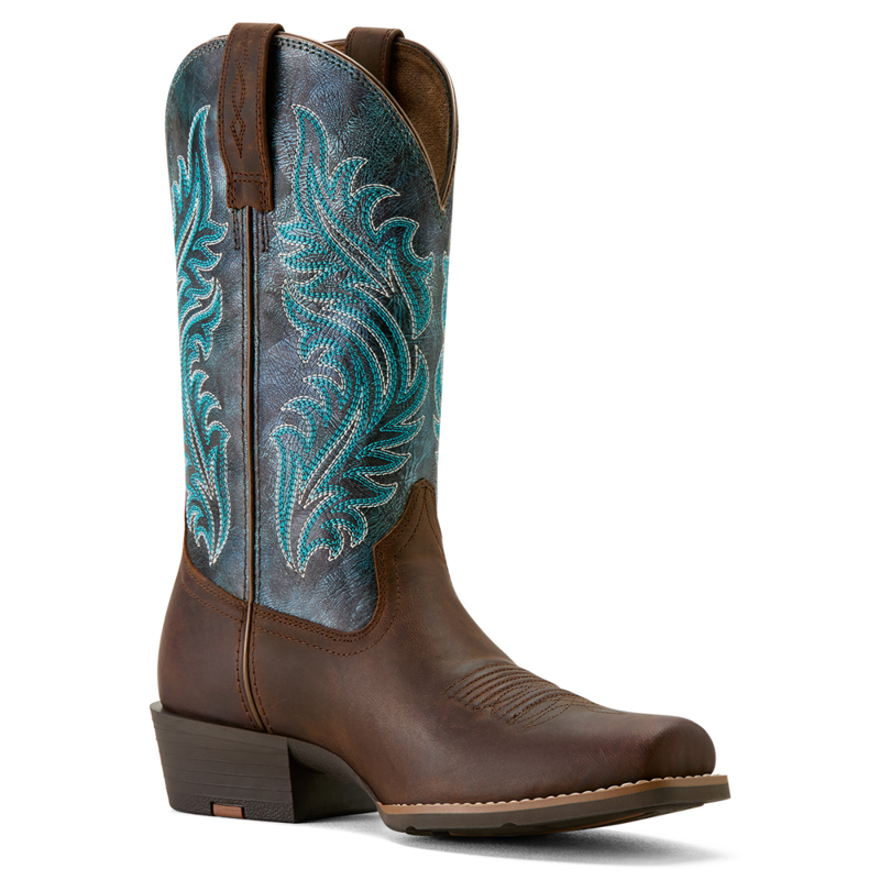 Ariat Women's Round Up Narrow Cutter Toe Western Boot - Standard - Sassy Brown-3