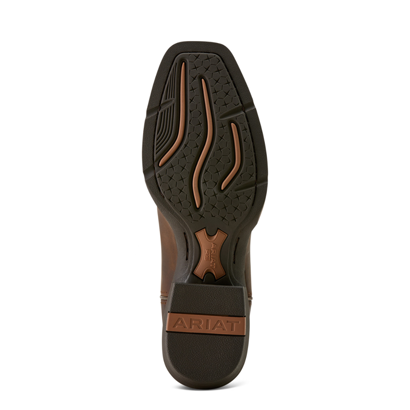 Ariat Women's Round Up Narrow Cutter Toe Western Boot - Standard - Sassy Brown-5