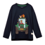 Joules Boys' Jack Applique Long Sleeve Top - Navy