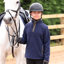 Aubrion Young Rider Core Half Zip Fleece - Navy