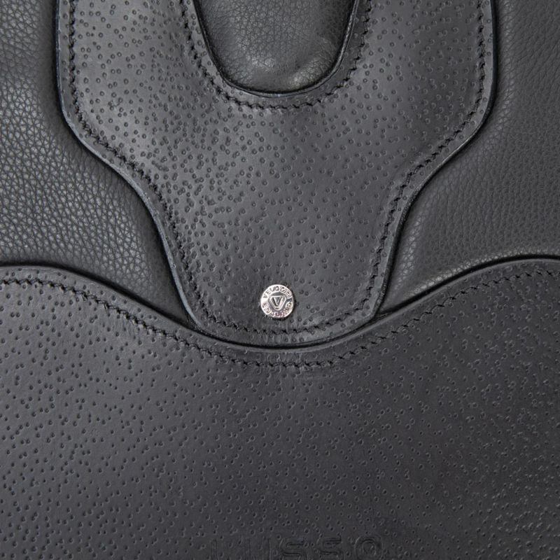 Shires Velociti Lusso Elite Stud Girth - Black-3