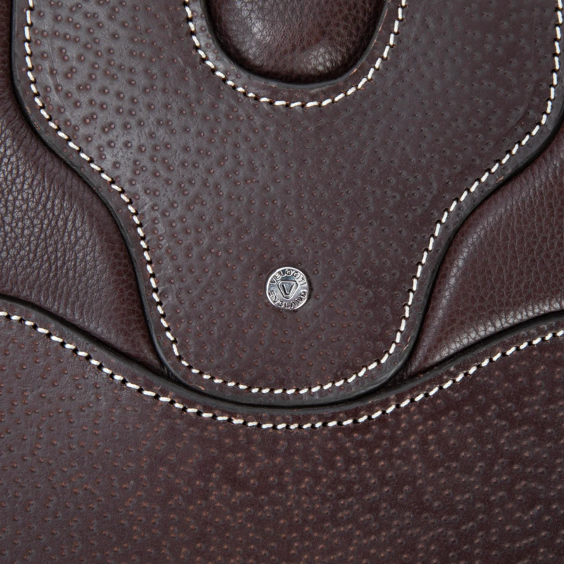 Shires Velociti Lusso Elite Stud Girth - Havana-2