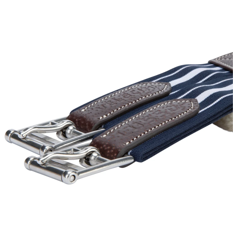 Shires Velociti Lusso Elite Stud Girth - Havana-6