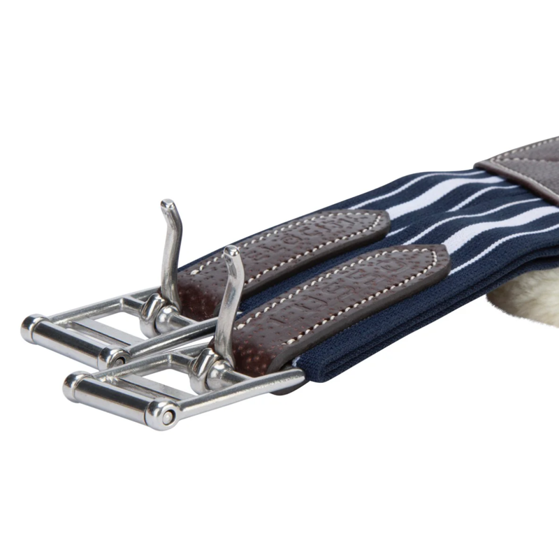 Shires Velociti Lusso Elite Stud Girth - Havana-5