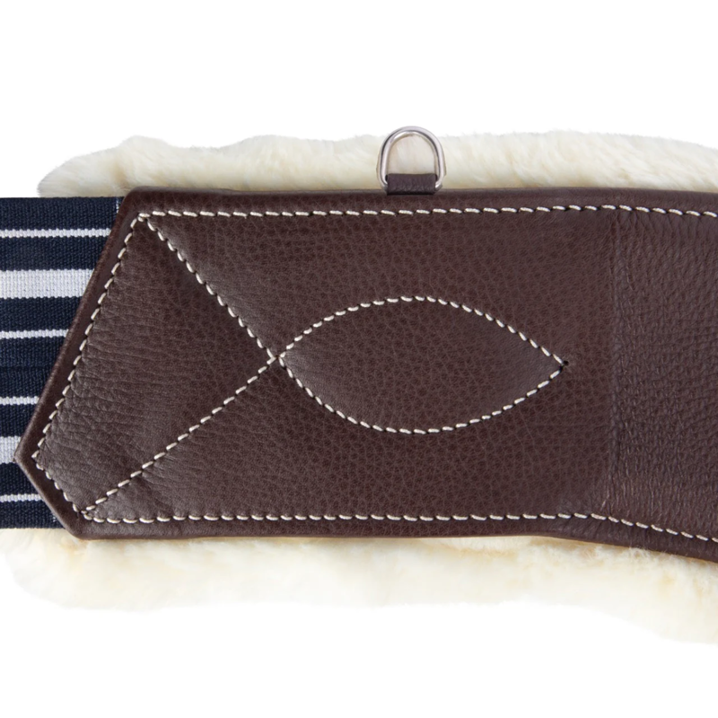Shires Velociti Lusso Elite Stud Girth - Havana-4