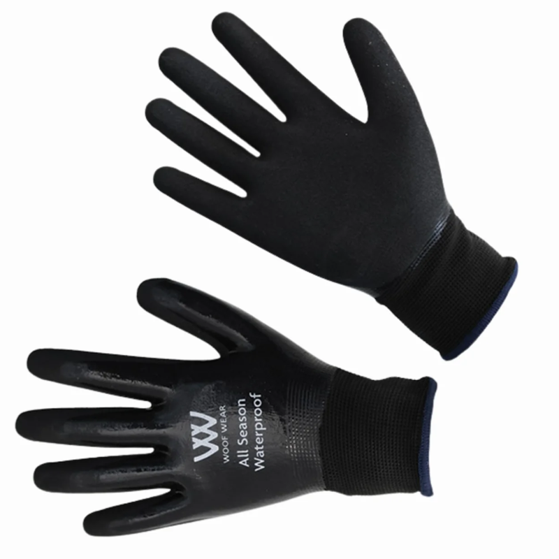 Woof Wear All Season Waterproof Yard Gloves - Black