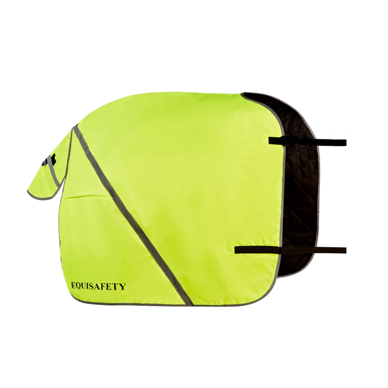 Equisafety Hi-Vis Waterproof Quarter Sheet - Yellow