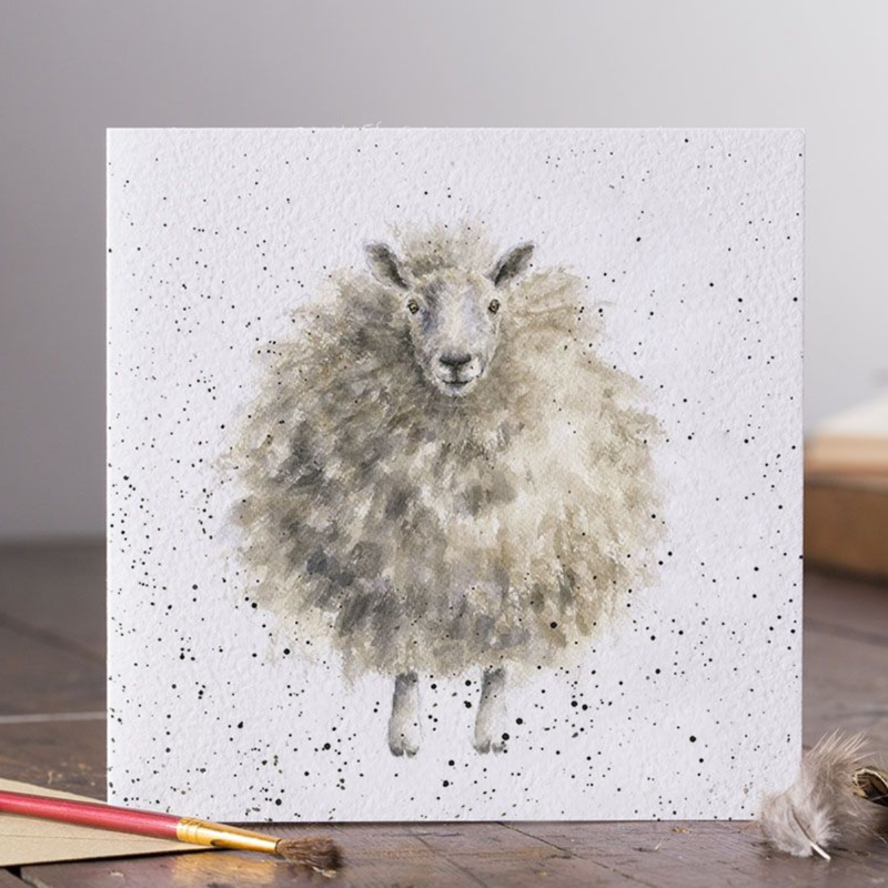 Wrendale Designs 'The Woolly Jumper' Sheep Card-1
