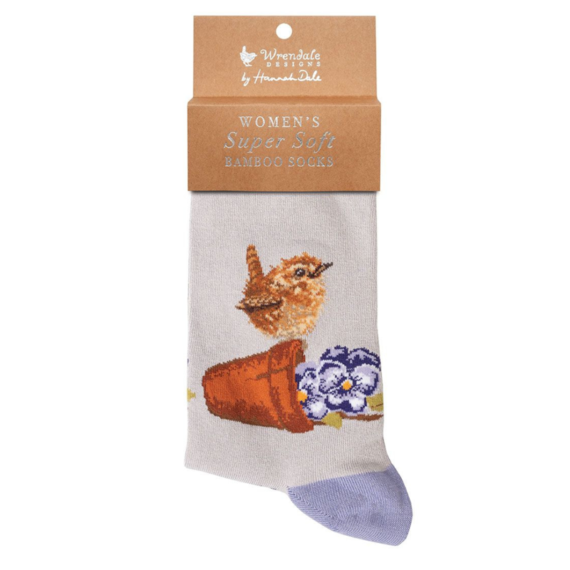 Wrendale Designs Women's Pottering About Wren Socks