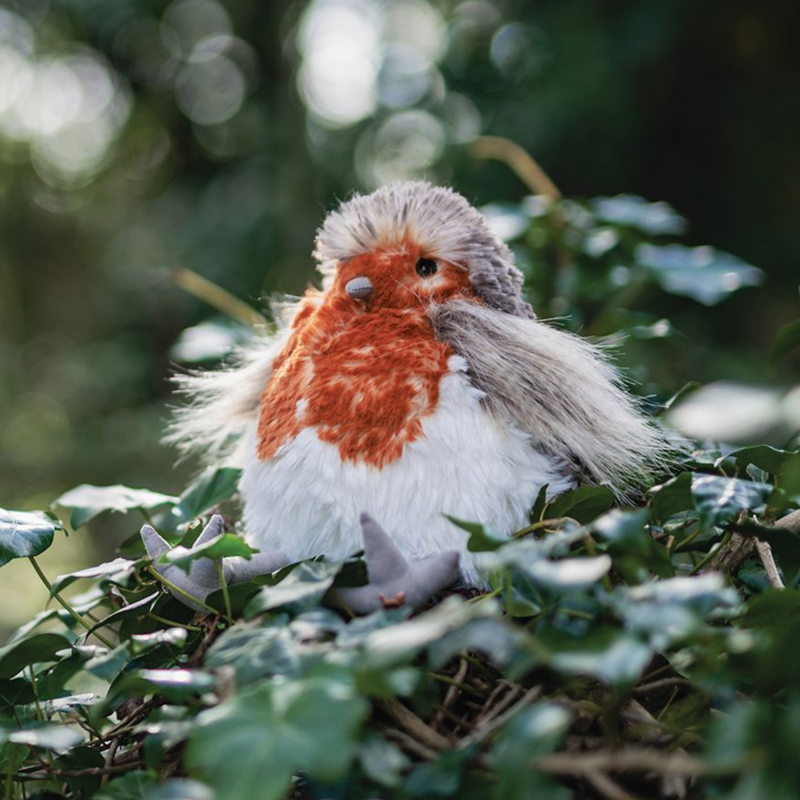 Wrendale Designs 'Adele' Medium Plush Robin-1