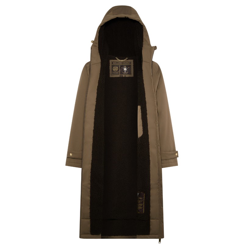 Holland Cooper One-Size Waterproof Coat - Mink-5
