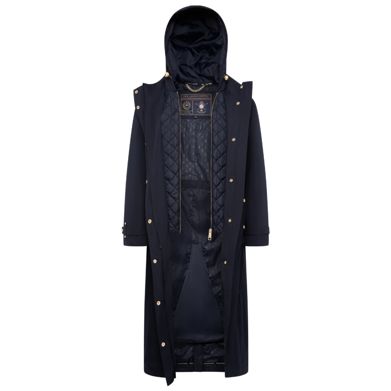 Holland Cooper Folgate Rain Coat - Ink Navy-10