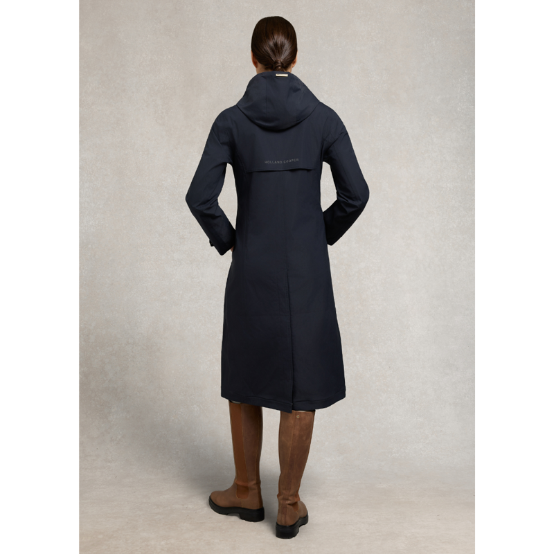 Holland Cooper Folgate Rain Coat - Ink Navy-1