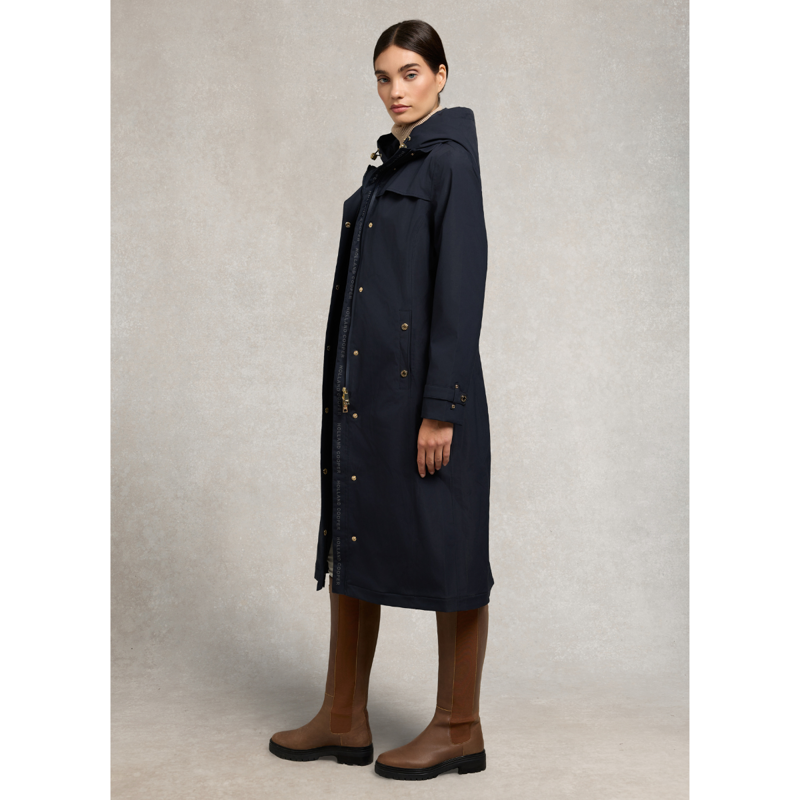Holland Cooper Folgate Rain Coat - Ink Navy-3