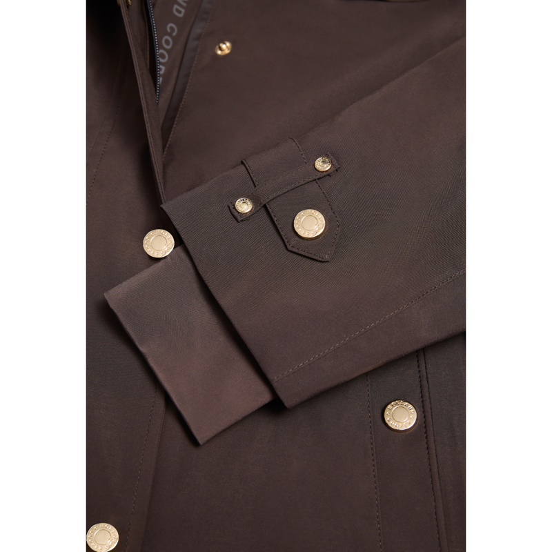 Holland Cooper Folgate Rain Coat - Chocolate-6