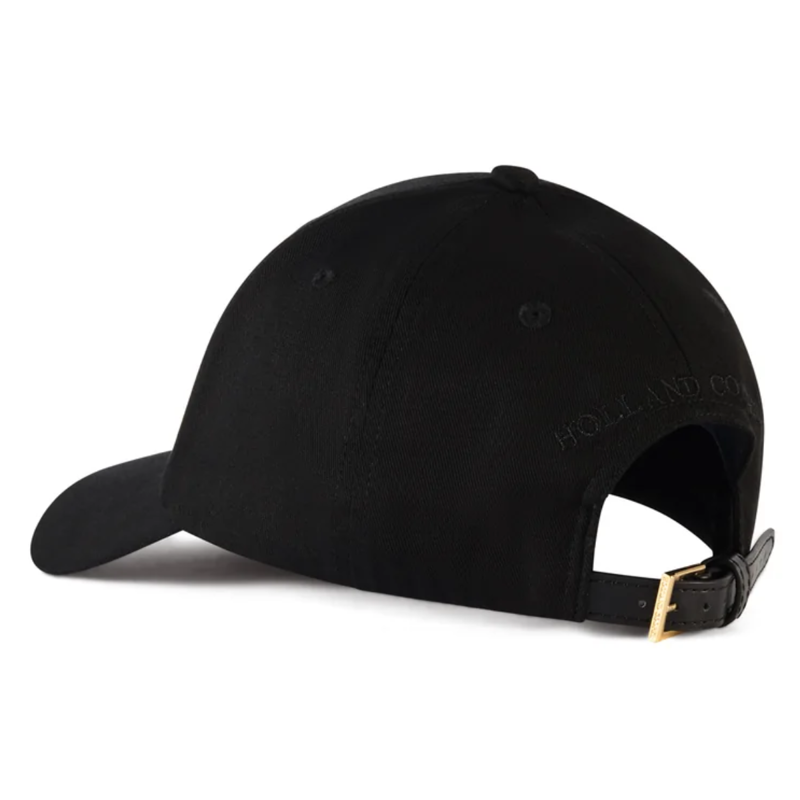 Holland Cooper Premium Logo Cap - Black-2