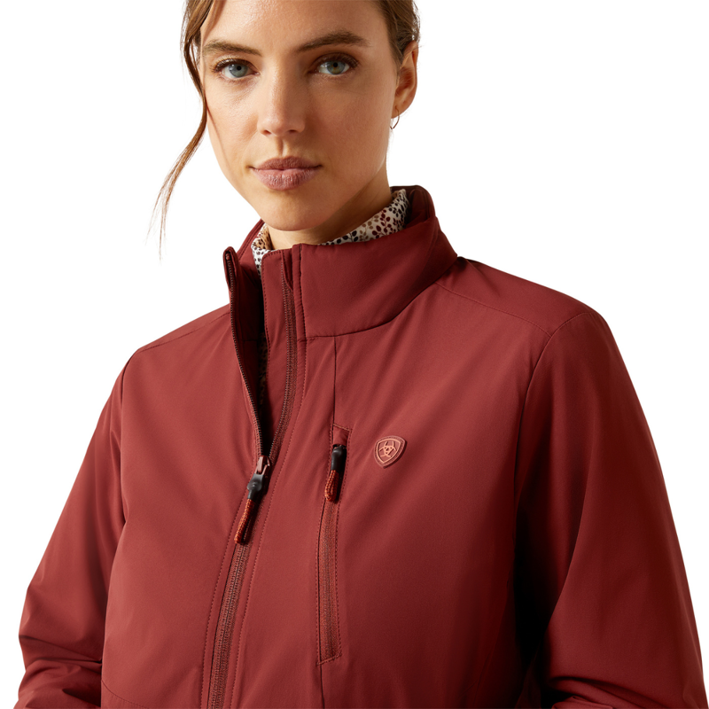 Ariat Women's Rion StretchShell Insulated Jacket - Madder Brown-2