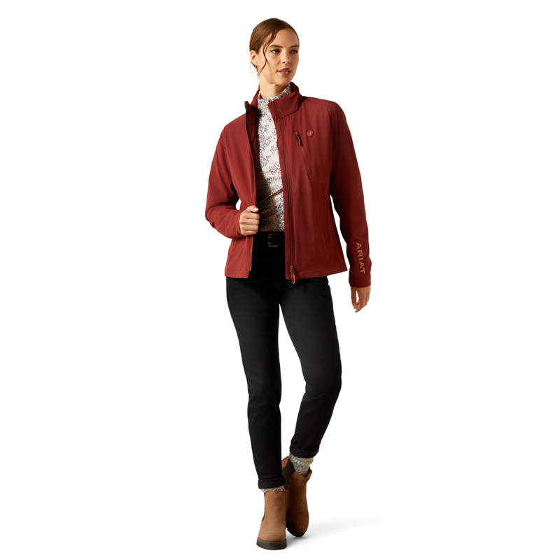 Ariat Women's Rion StretchShell Insulated Jacket - Madder Brown-4
