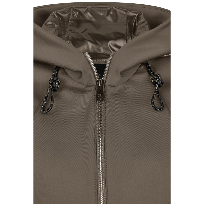 Pikeur Selection Ladies Fleece Jacket - Slate Brown-2