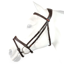 Equipe Flash Bridle with Anatomical Headpiece - Brown
