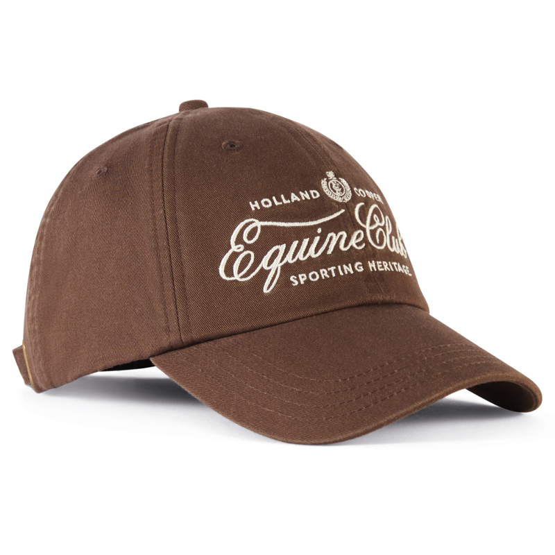 Holland Cooper Equine Club Cap - Chocolate