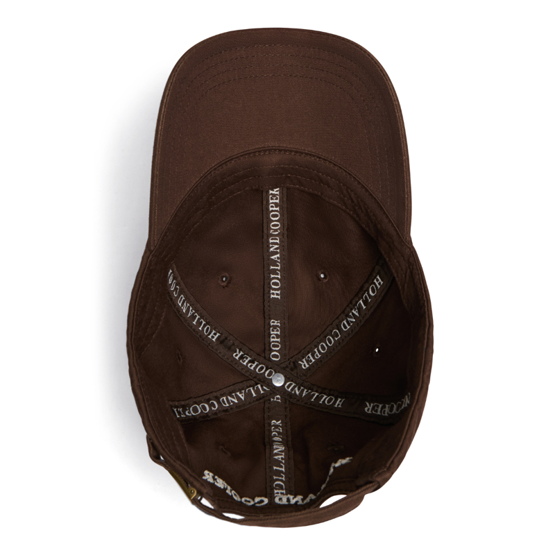 Holland Cooper Equine Club Cap - Chocolate-2
