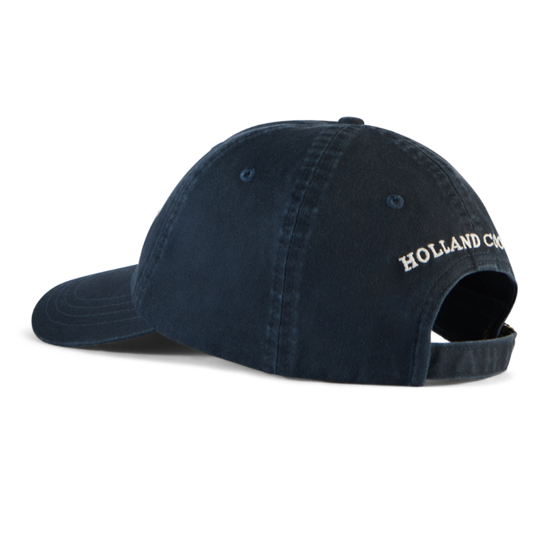 Holland Cooper Equine Club Cap - Ink Navy Ecru-3