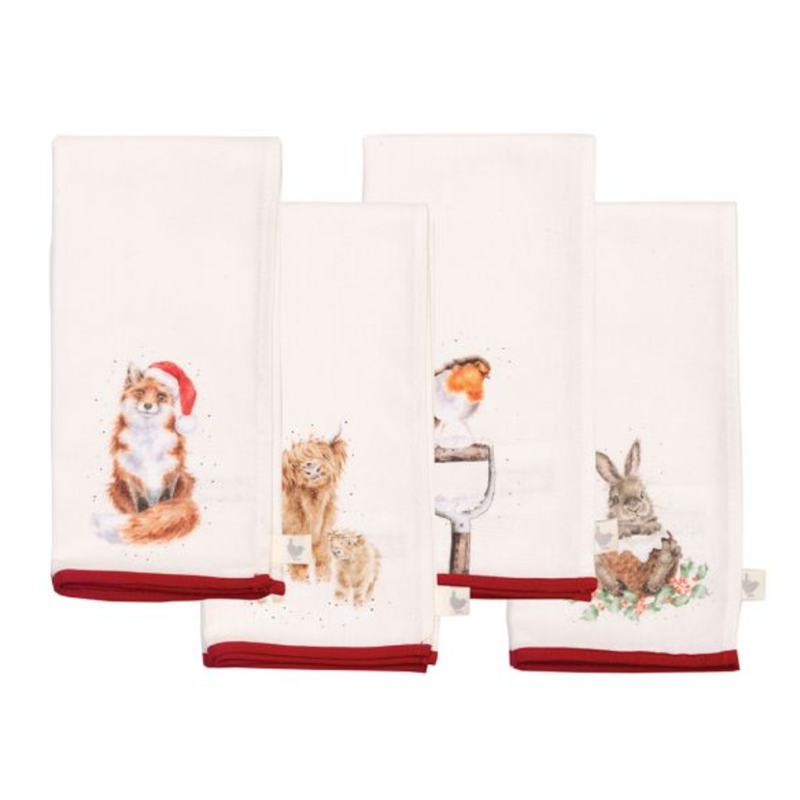 Wrendale Designs Weihnachtssocken – Winter Wonderland Mit Pinguin-Motiv – Bambus – Einheitsgröße