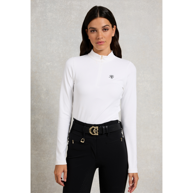 Holland Cooper Stirrup Heritage Belt - Black Crystal-4