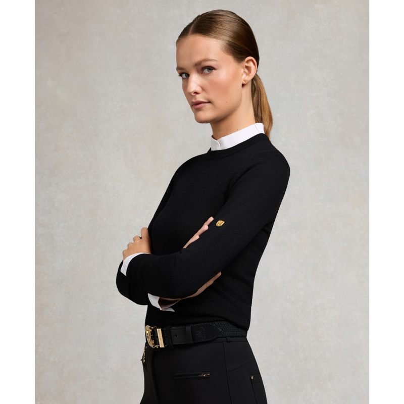 Holland Cooper Stirrup Heritage Belt - Black-6