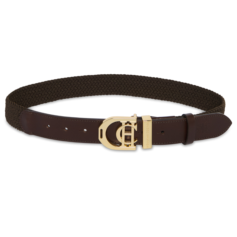 Holland Cooper Stirrup Heritage Belt - Chocolate-3