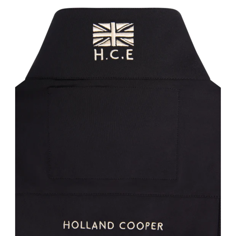 Holland Cooper Rocana Zip Through Softshell - Black-4