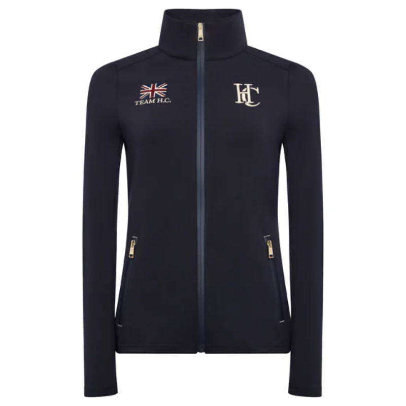 Holland Cooper Rocana Zip Through Softshell - Ink Navy-2