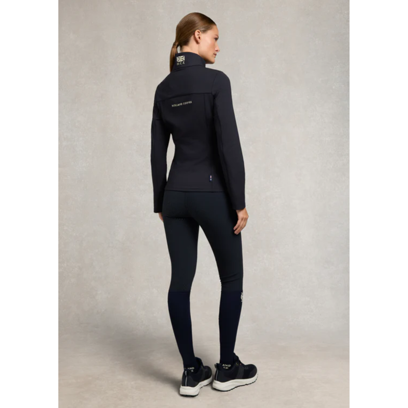 Holland Cooper Rocana Zip Through Softshell - Ink Navy-3