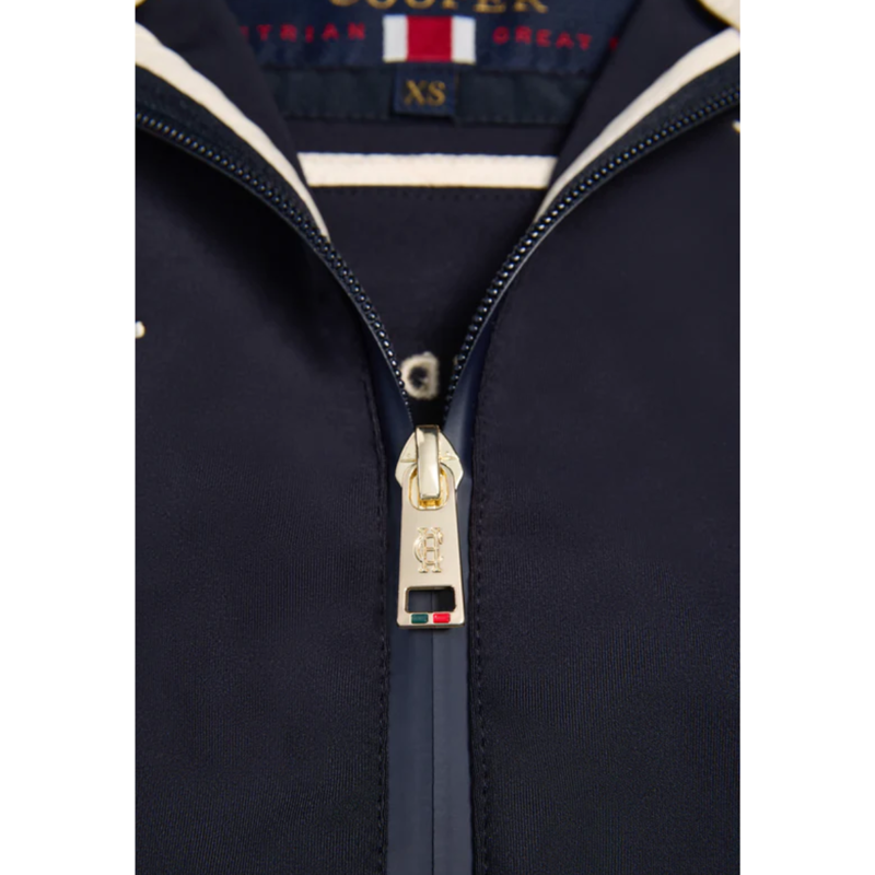 Holland Cooper Rocana Zip Through Softshell - Ink Navy-5