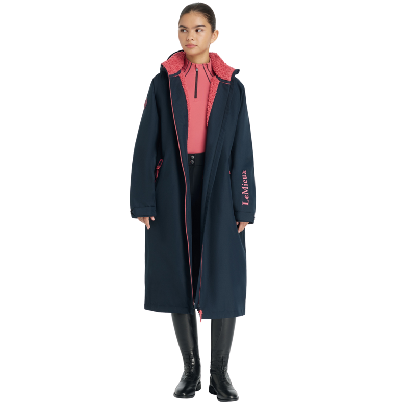 LeMieux Young Rider HydroShield Robe - Navy-2