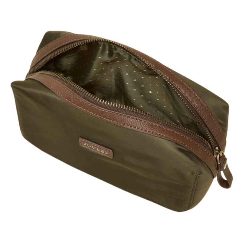 Joules Edie Cosmetic Bag - Khaki Green-2
