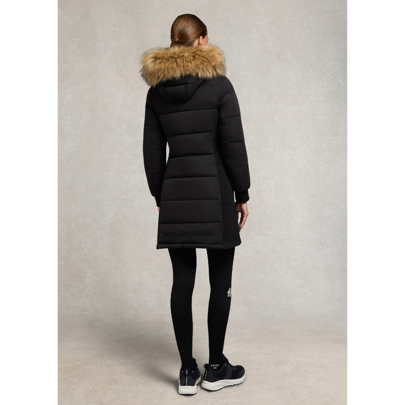 Holland Cooper Team Padded Coat - Black-2